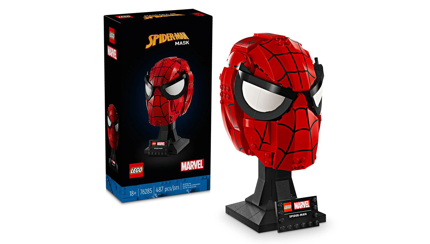 lego spider-man masque