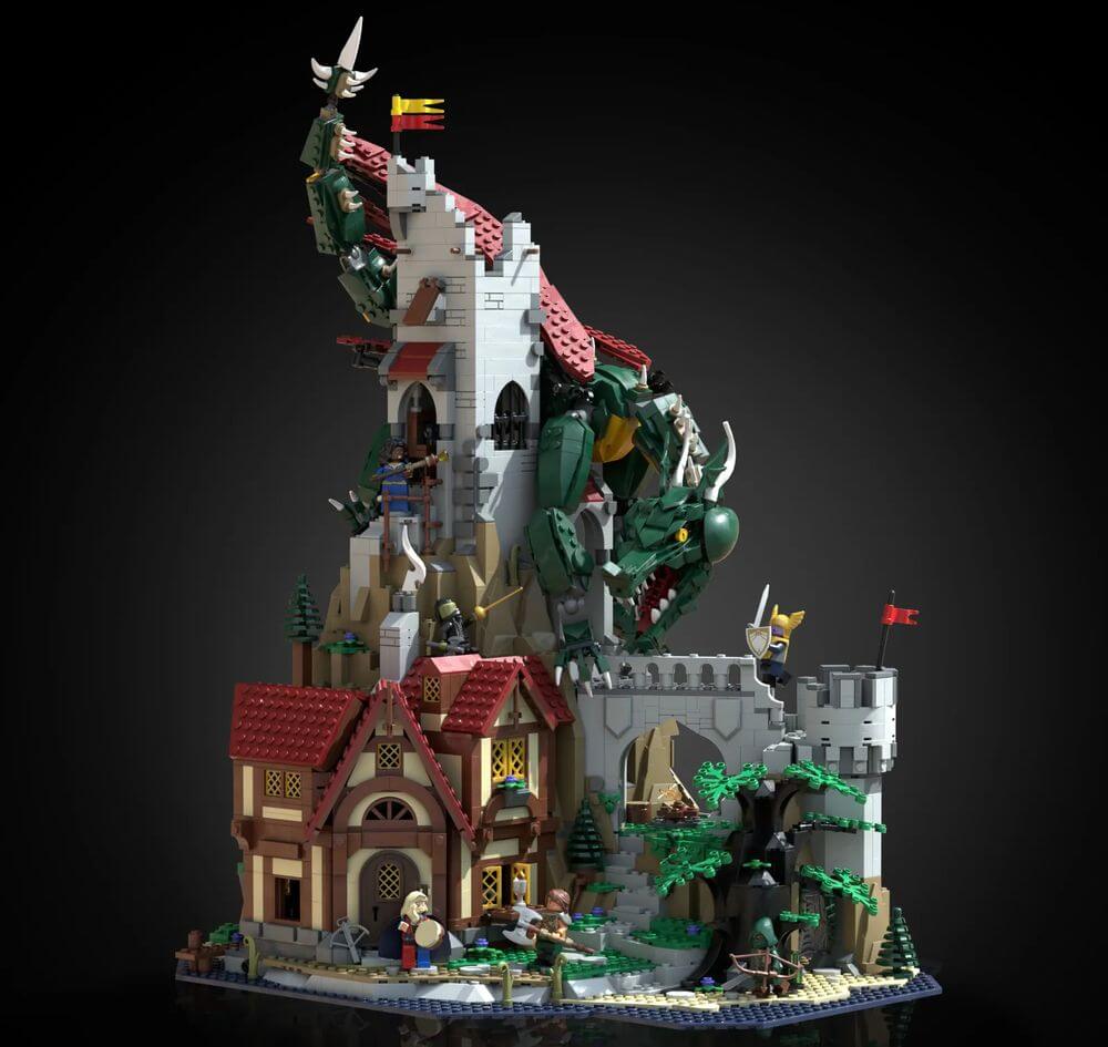 lego donjons et dragons visuel