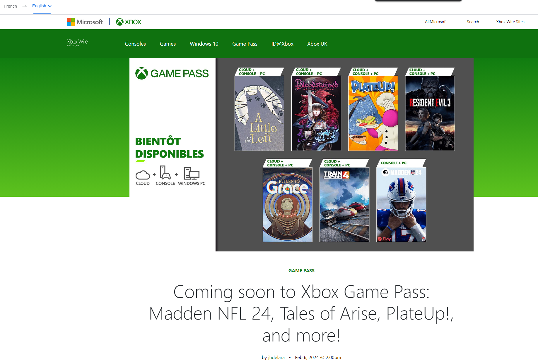 xbox game pass leak tales of