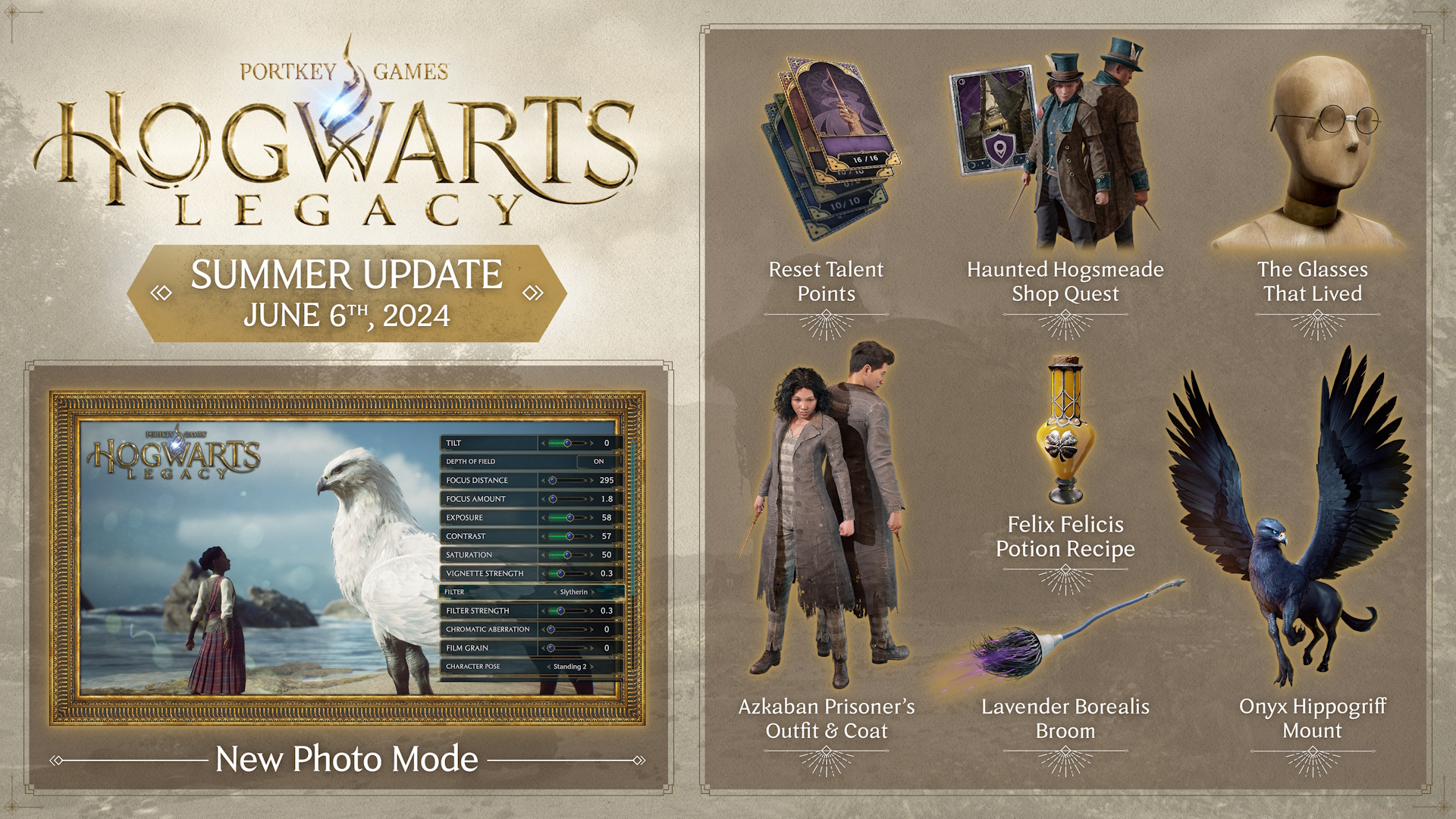 Hogwarts Legacy une mise à jour gratuite avec du contenu très attendu