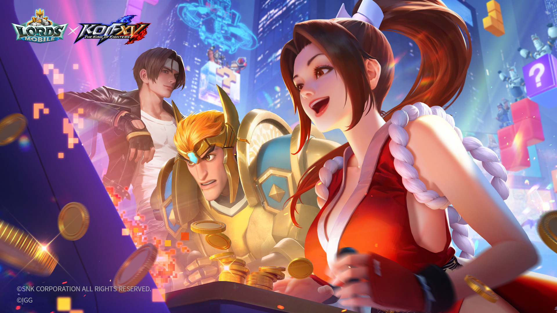 Lords Mobile x THE KING OF FIGHTERS XV : une collab de folie