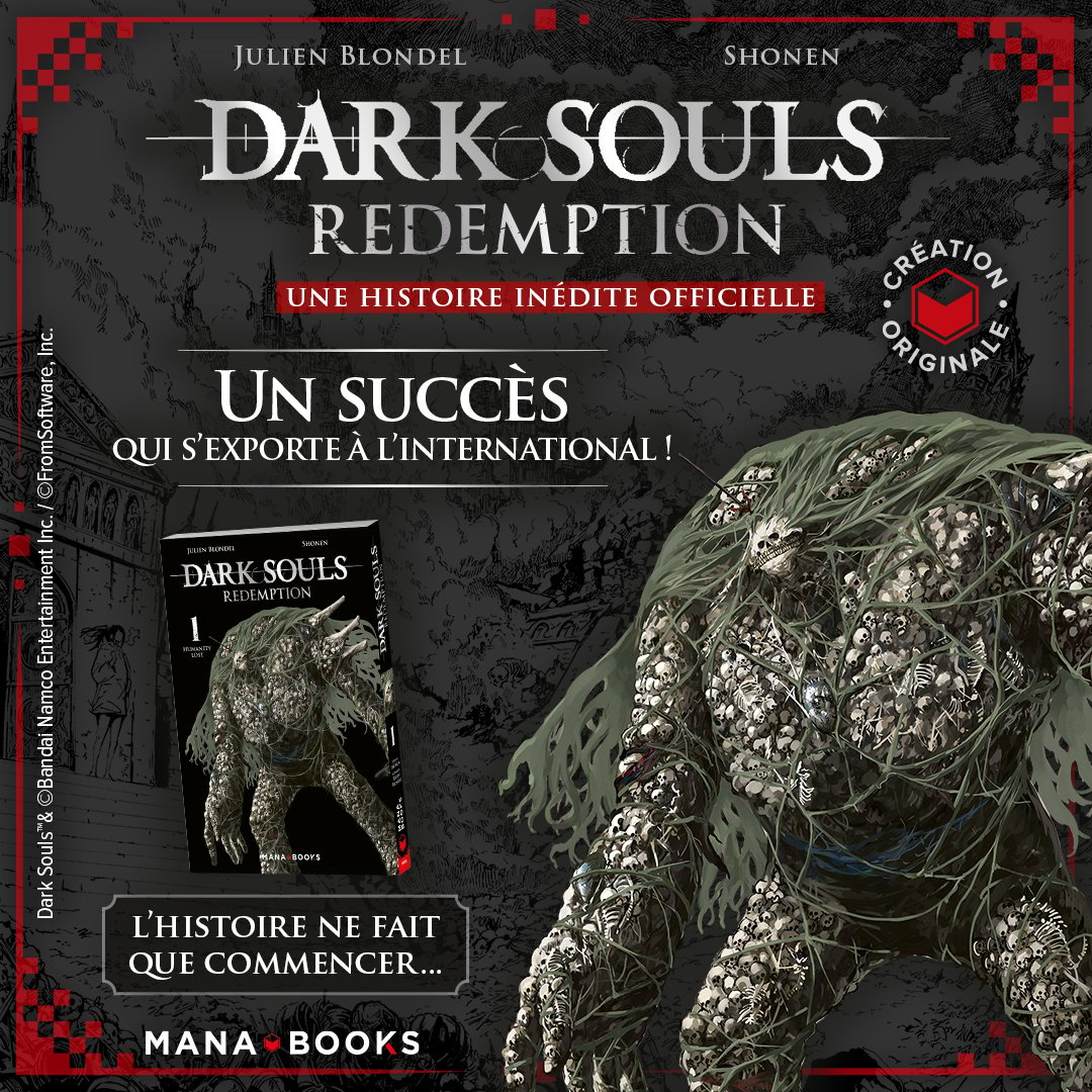 Le manga Dark Souls Redemption fête les ventes de son volume 1