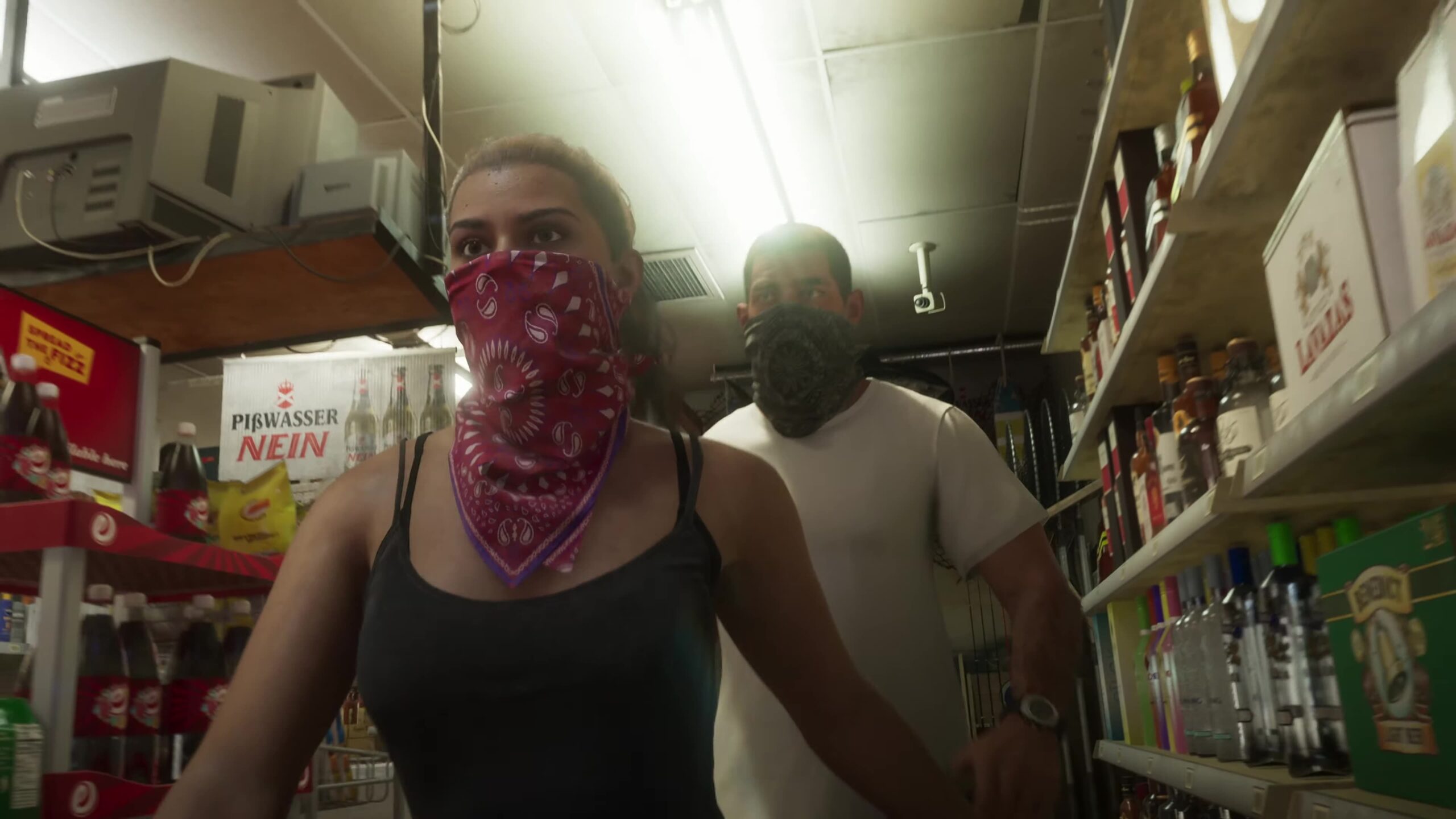 Lucia et Jason dans la bande annonce de révélation de Grand Theft Auto 6 