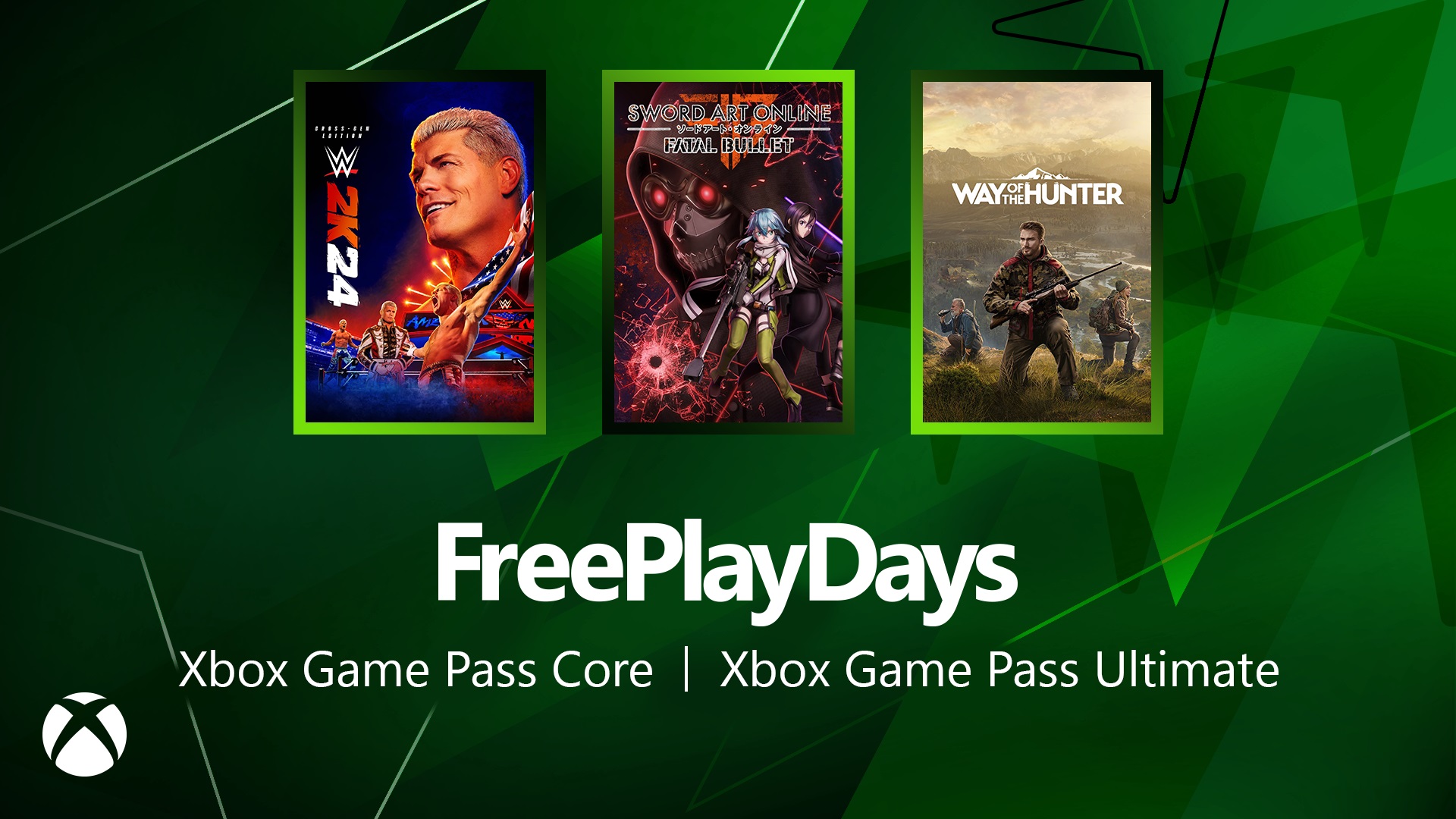 Xbox Game Pass Free Play Days 2 aout