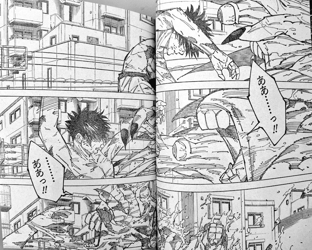 Jujutsu Kaisen (JJK) : Leak chapitre 268 par @Go_Jover sur X.