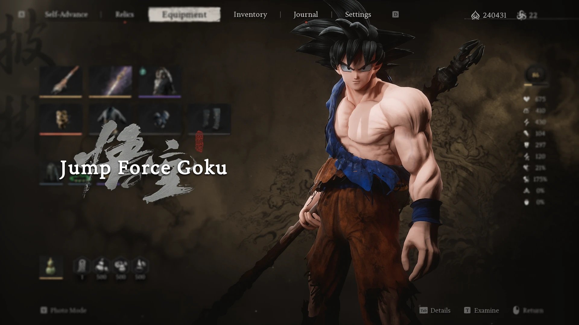 Black Myth Wukong Skin Goku