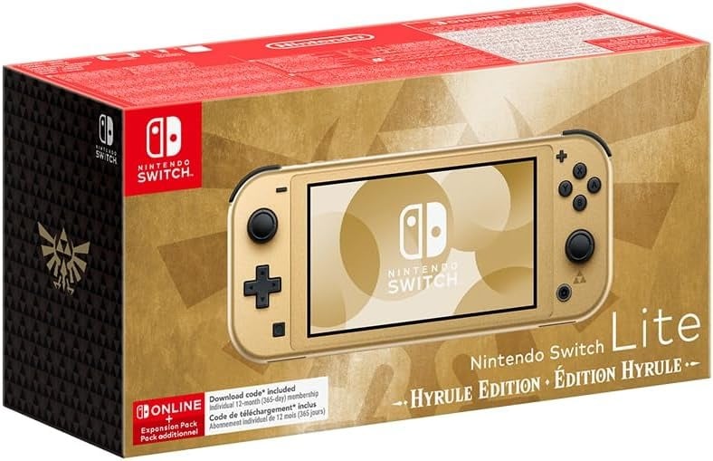 Console Nintendo Switch Lite Edition Hyrule visuel