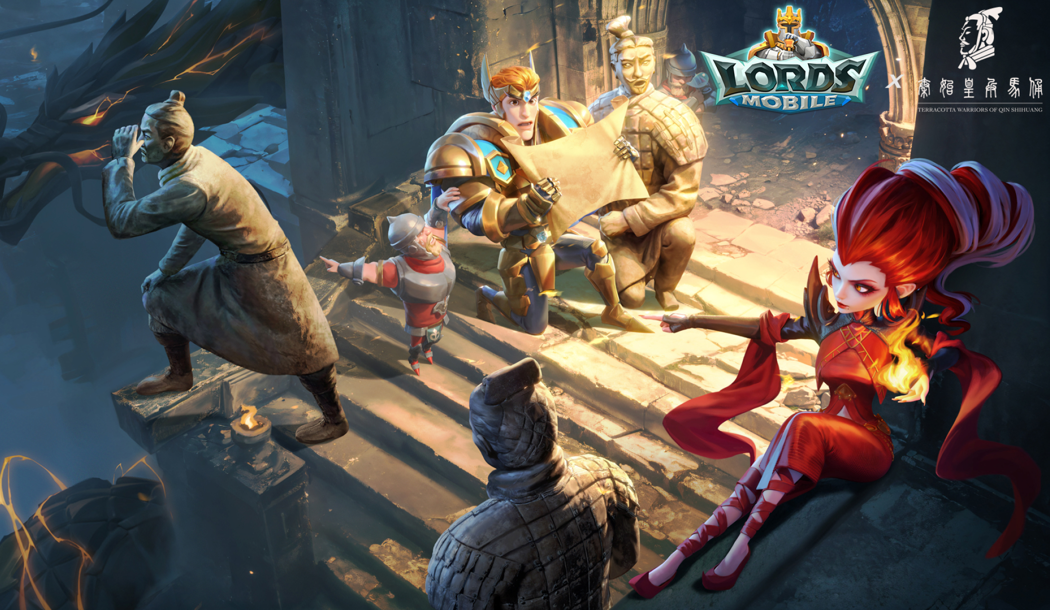 Lords Mobile x Armée de terre cuite de Qin Shihuang : une collaboration légendaire à ne surtout pas manquer !