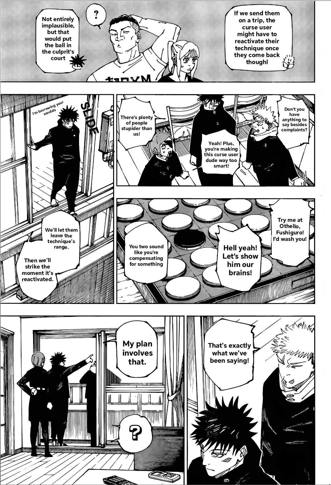 Jujutsu kaisen leak chapitre 271 page 3