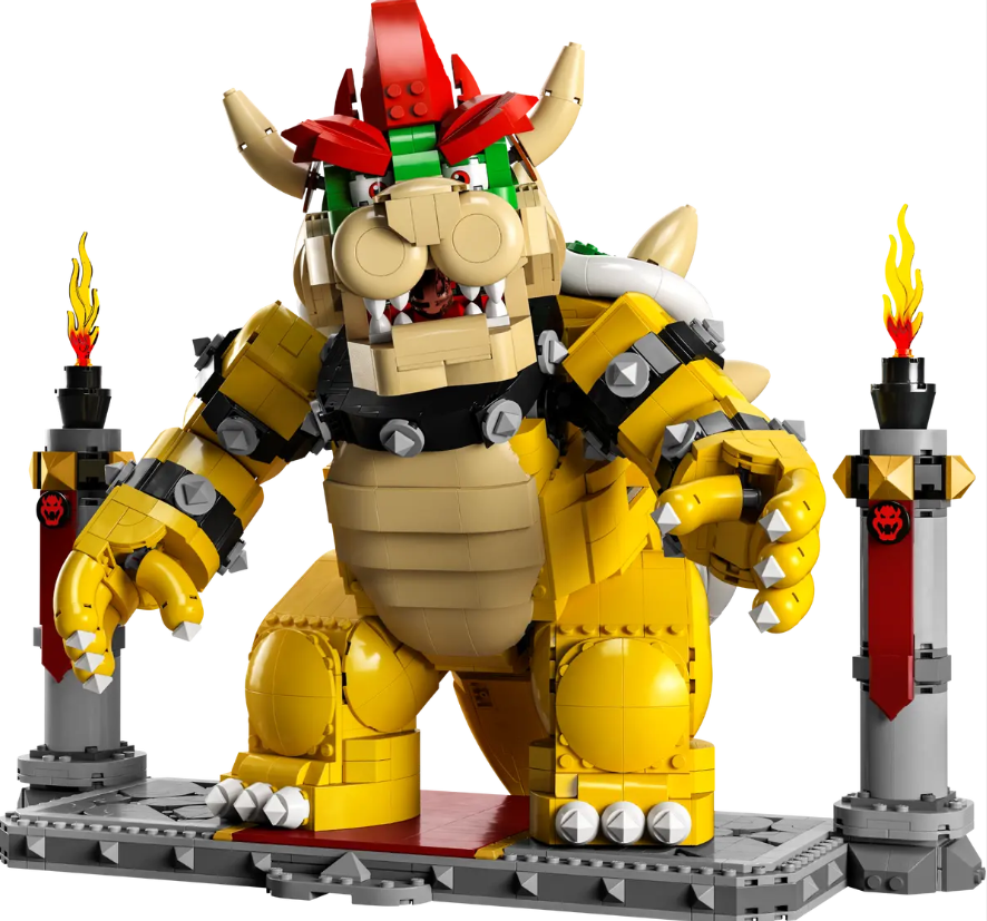 71411 LEGO Super Mario - Le Puissant Bowser illustration 