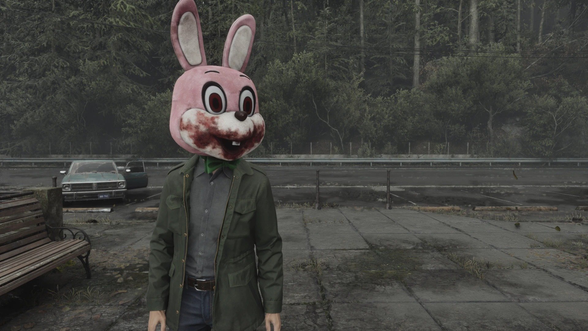 Mod SH2 Remake masque Robbie le lapin image