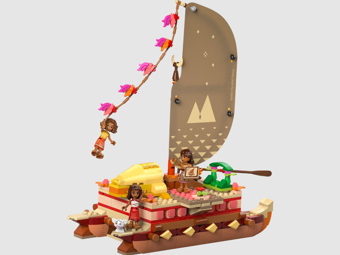 43270 LEGO Disney Le bateau d’aventure de Vaiana illu principale