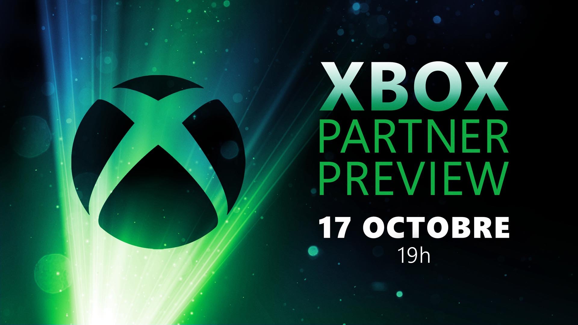 Visuel pour l’annonce du Xbox Partner Preview Showcase du 17 octobre 2024. 