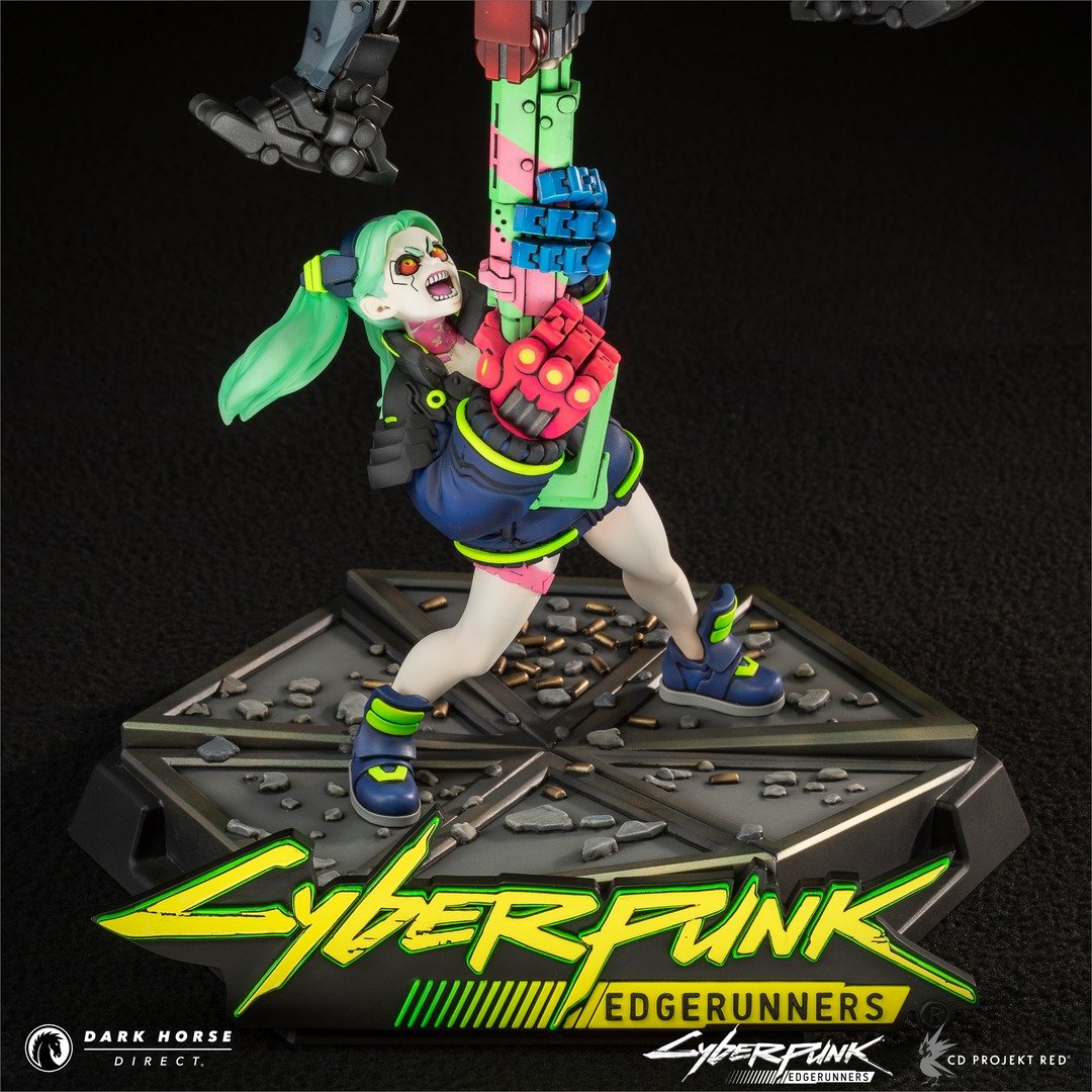 Cyberpunk Edgerunners: The Final Moment Premium Statue 04