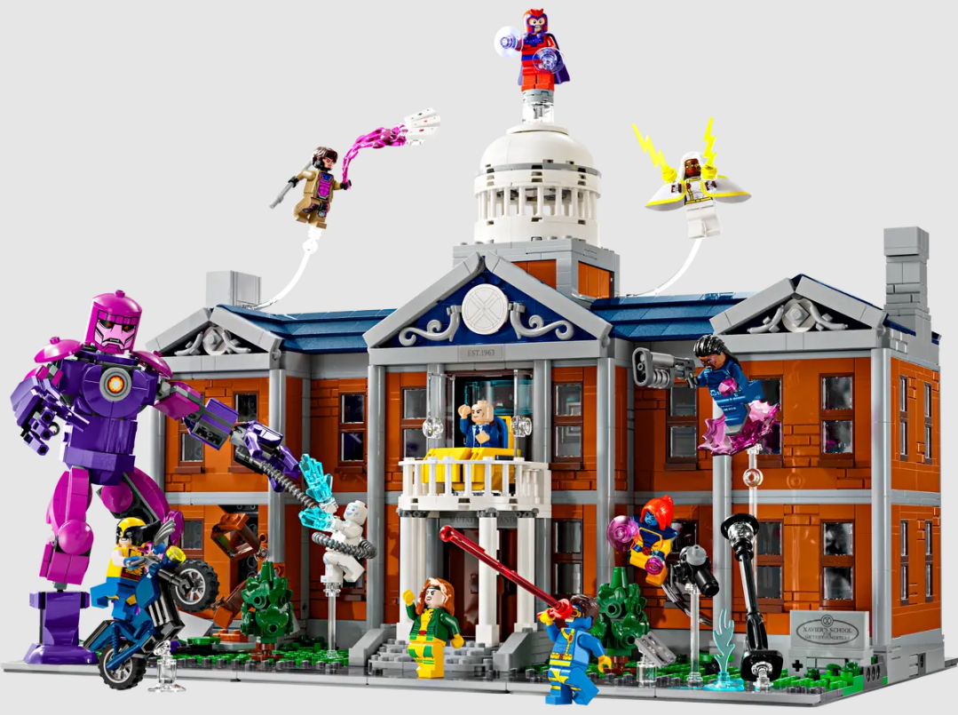 76294 LEGO Marvel Les X-Men l’institut Xavier image set complet