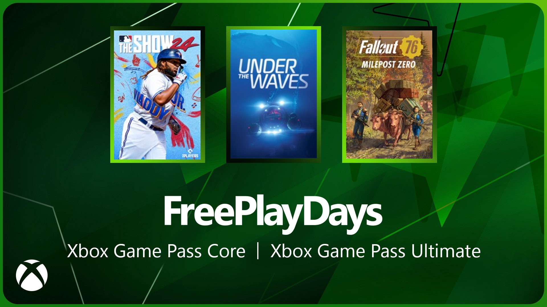 Xbox Game Pass Free Play Days 24 octobre