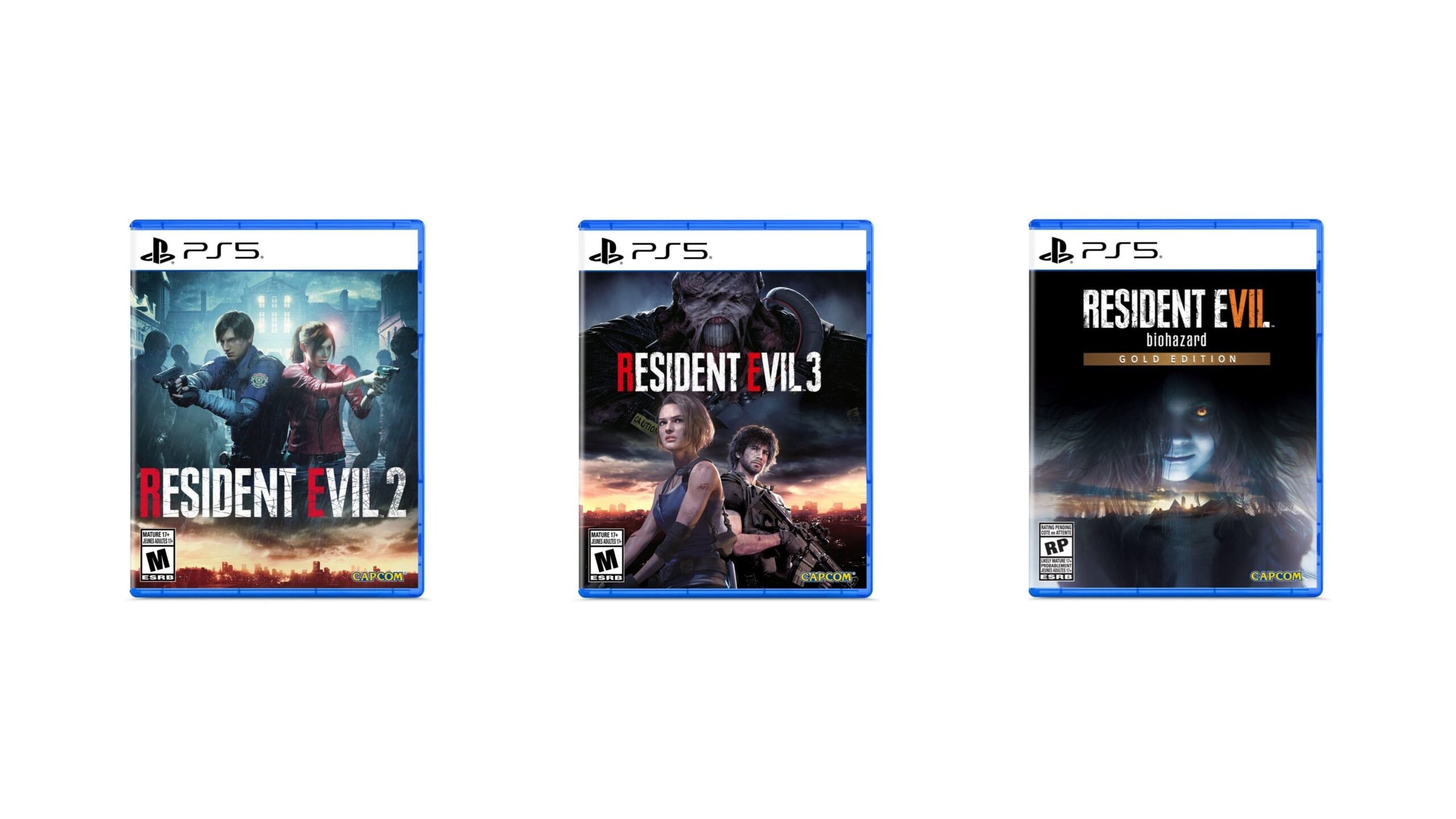 Resident Evil PS5 Editions physiques