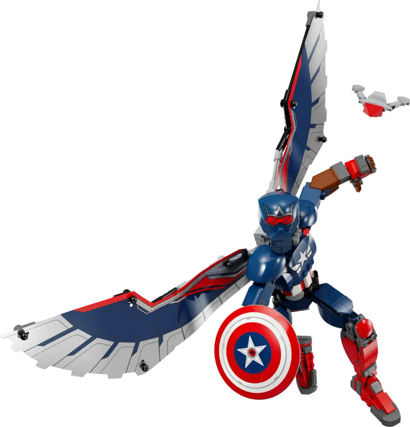 76296 Marvel Figurine du nouveau Captain America à construire image