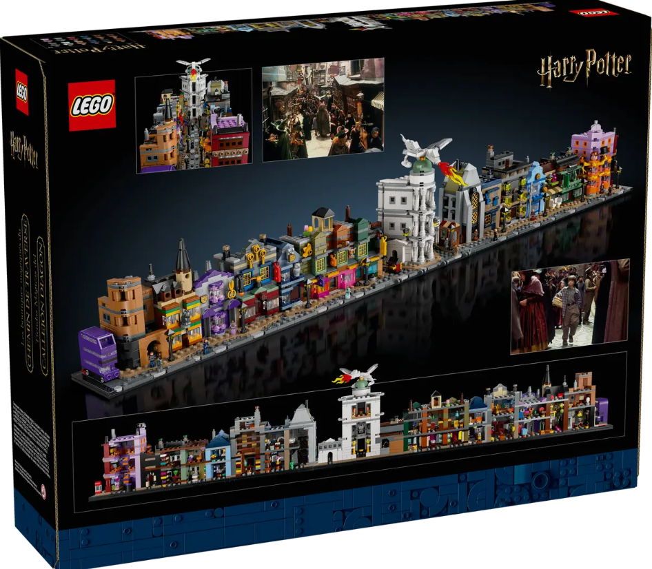 76444 LEGO Harry Potter Les boutiques magiques du Chemin de Traverse boite 02 image