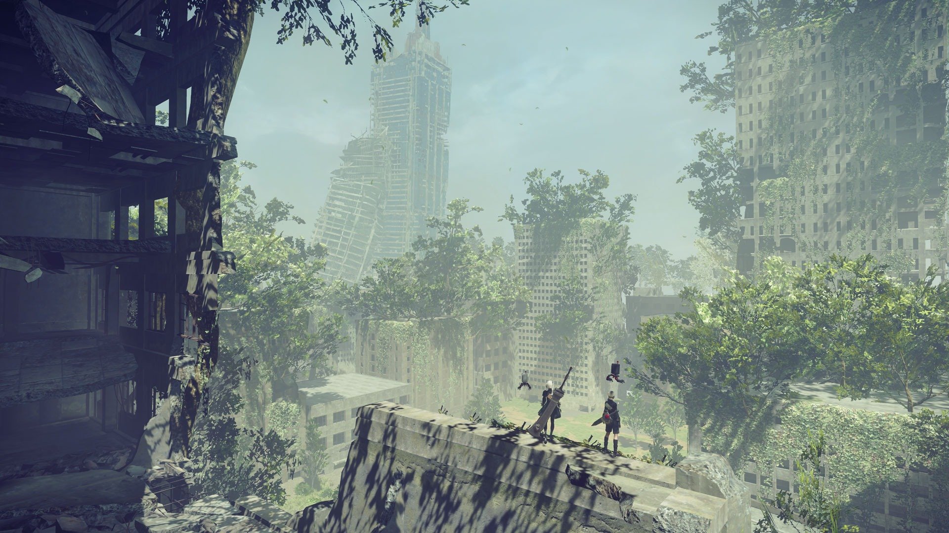 NieR Automata panorama image