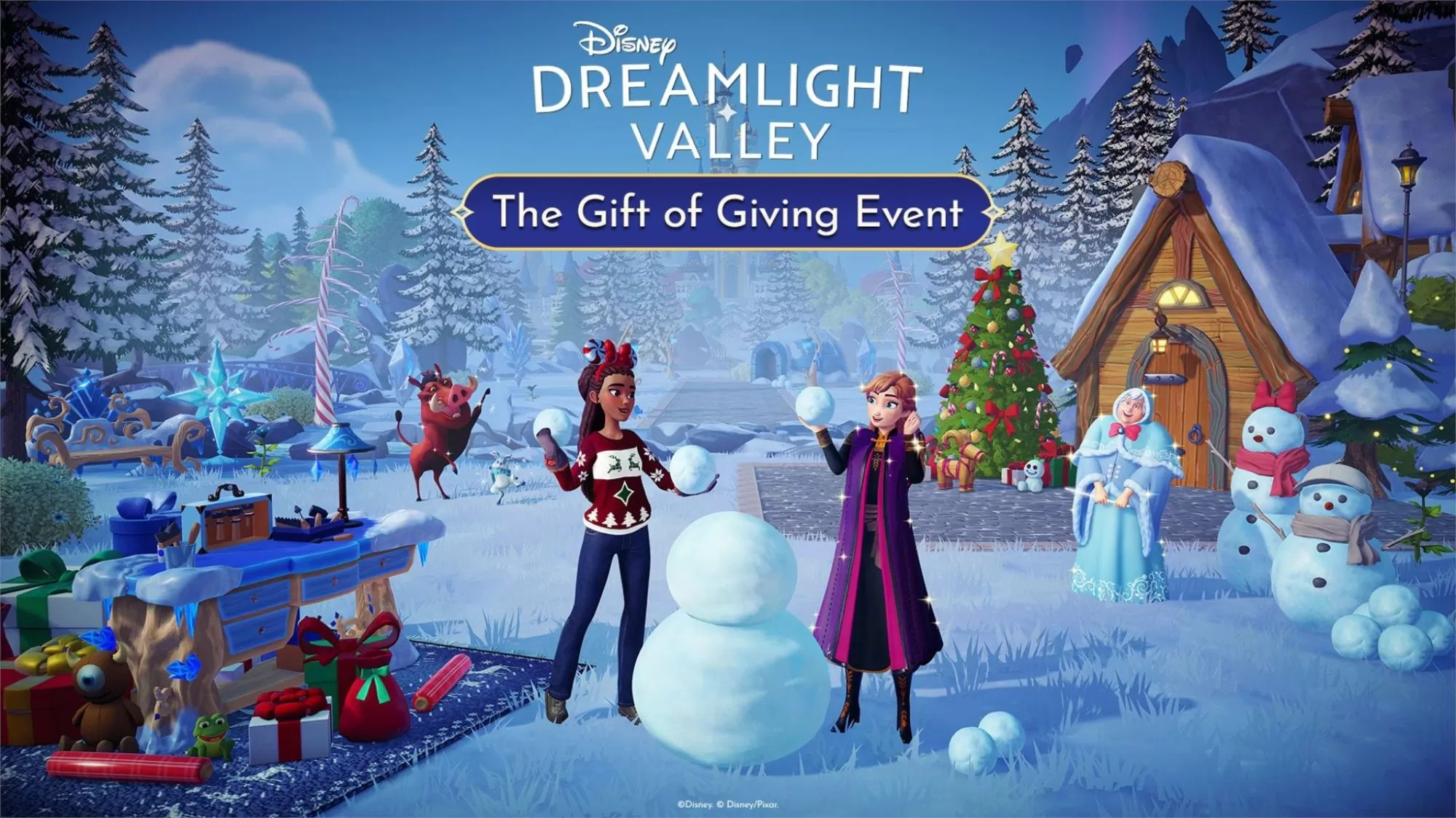 Disney Dreamlight Valley : un tas de cadeaux à récupérer pour les fêtes de fin d'année