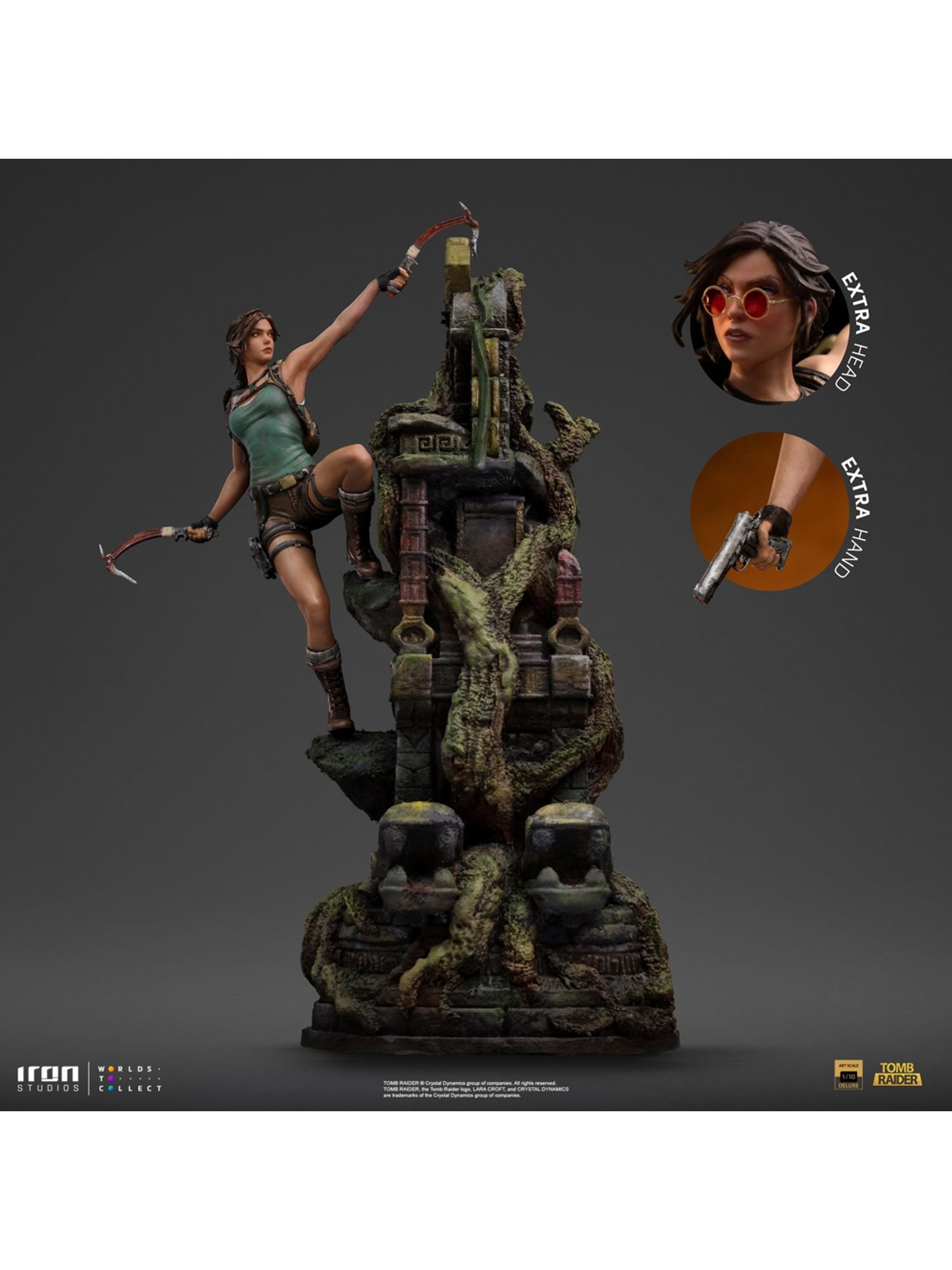 Statuette Lara Croft TR Iron Studios image #5