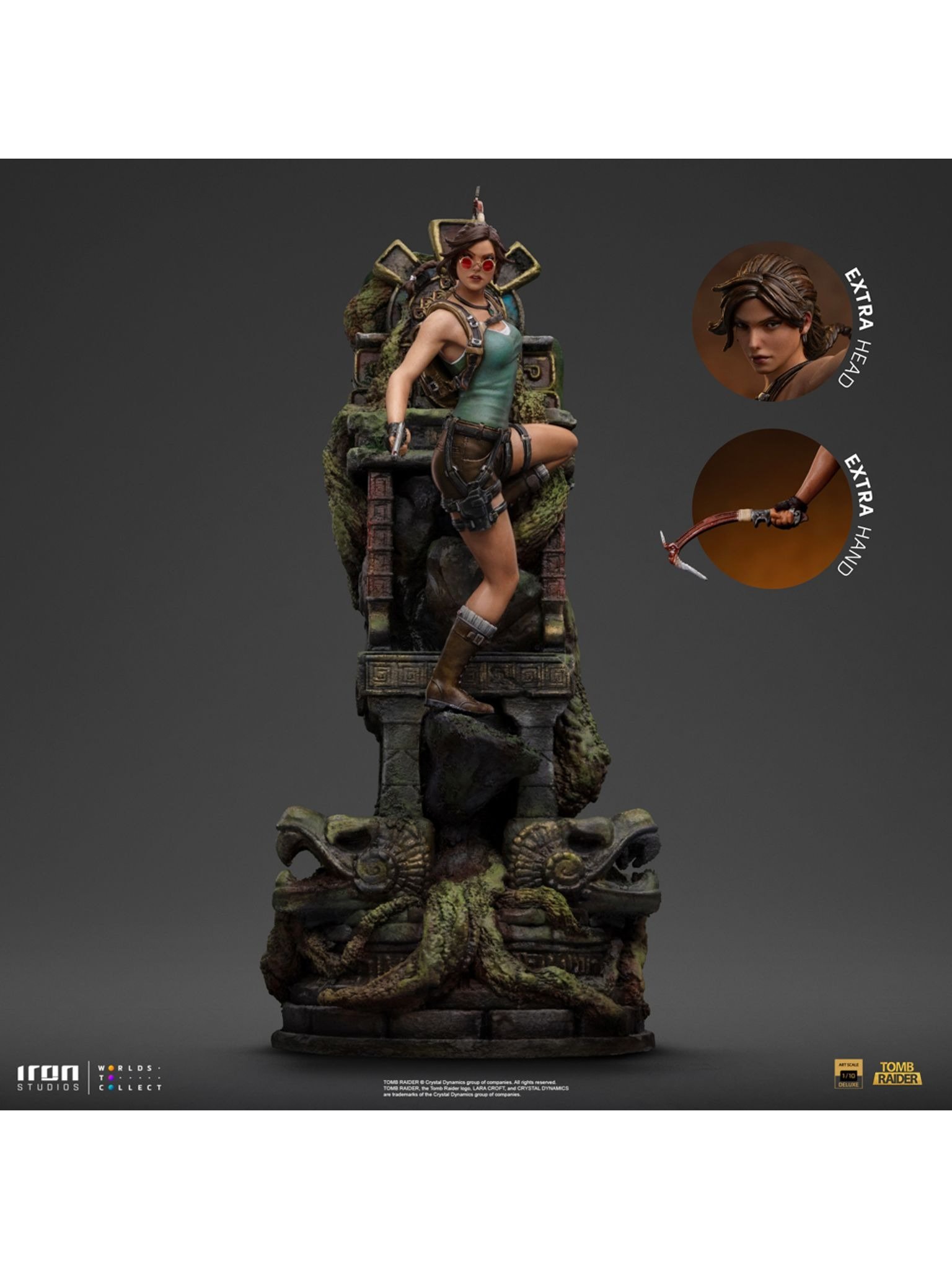 Statuette Lara Croft Tomb Raider Iron Studios image #3