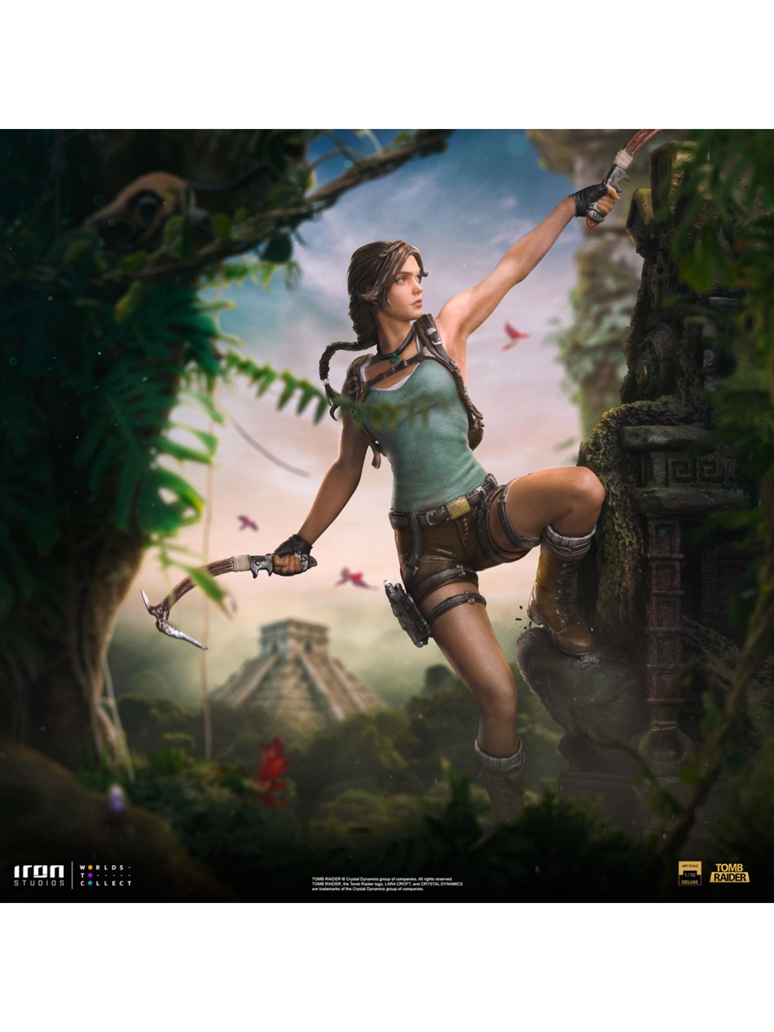 Statuette Lara Croft Tomb Raider Iron Studios image #2