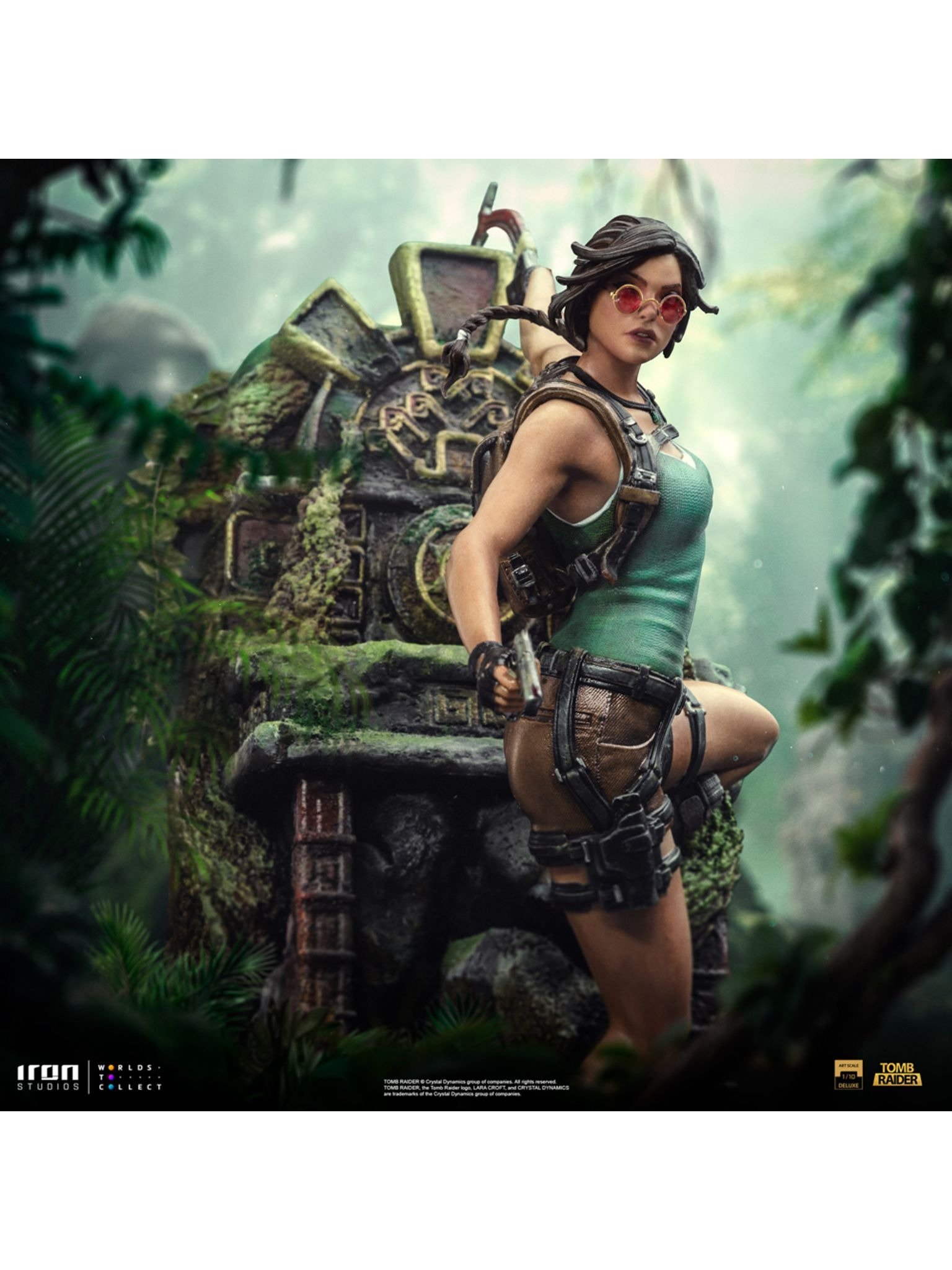 Statuette Lara Croft Tomb Raider Iron Studios image #1