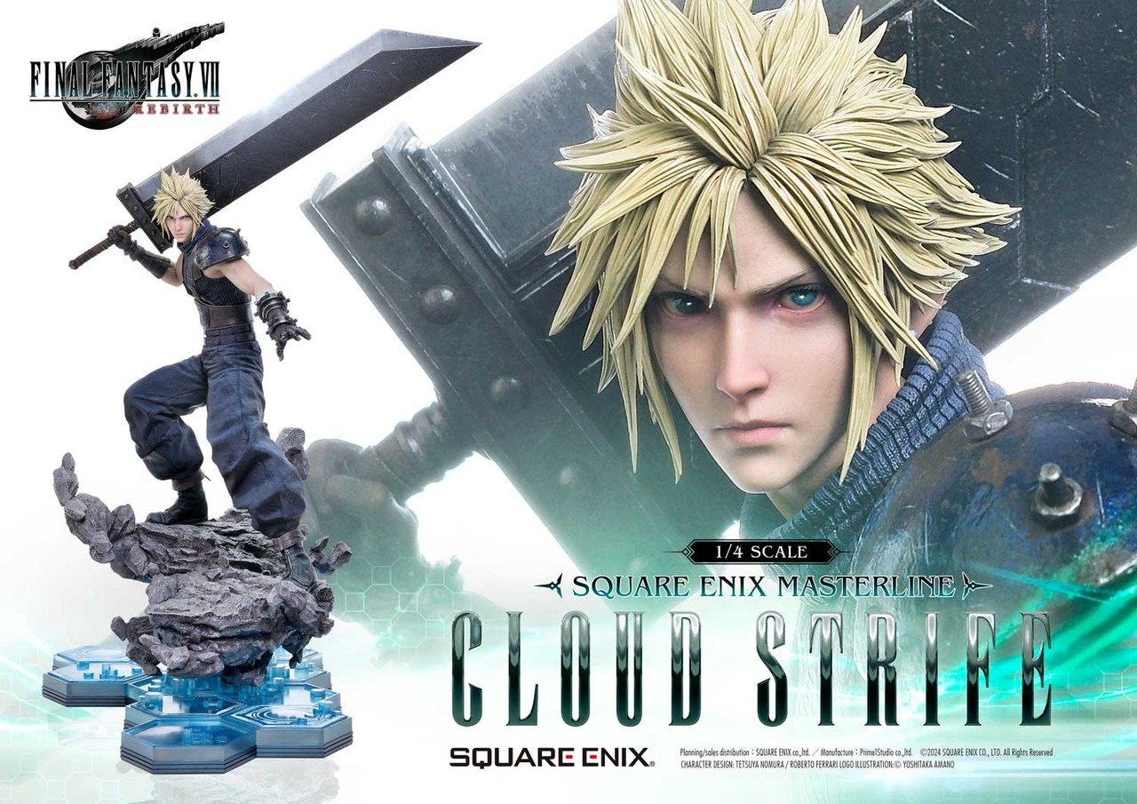 Statue 1/4 Masterline Cloud Strike FF7 Rebirth image #1