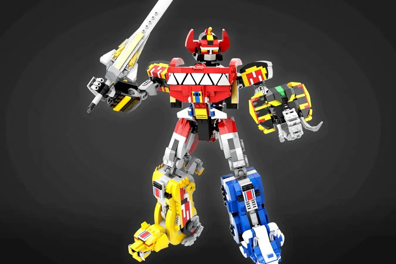 Ideas Power Rangers Megazord image #7