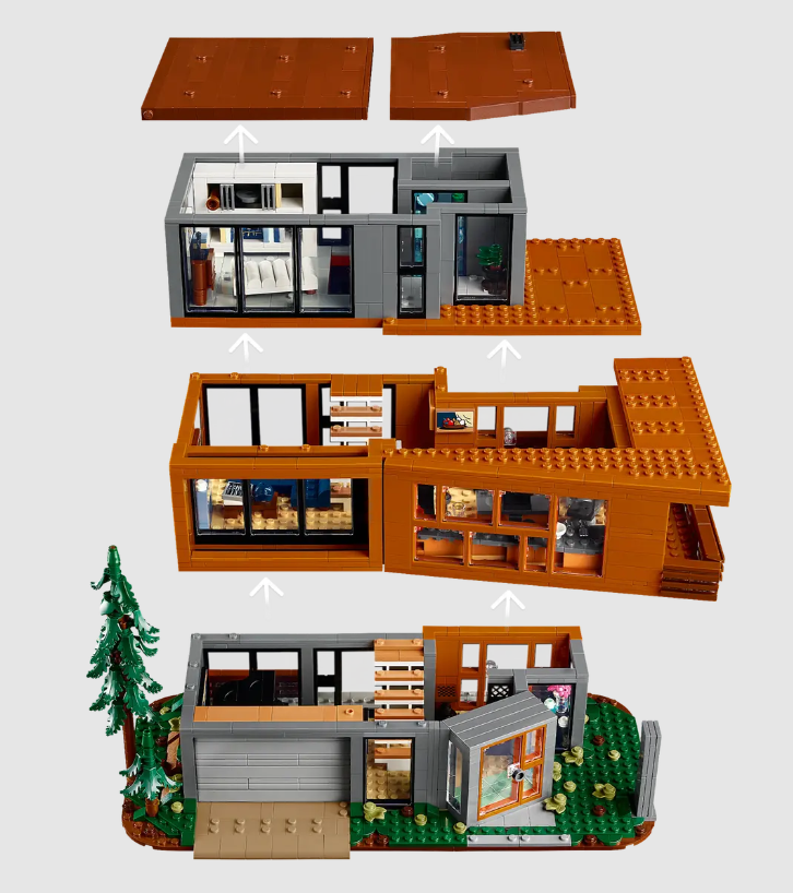 21354 LEGO Ideas Twilight Maison Cullen image #3