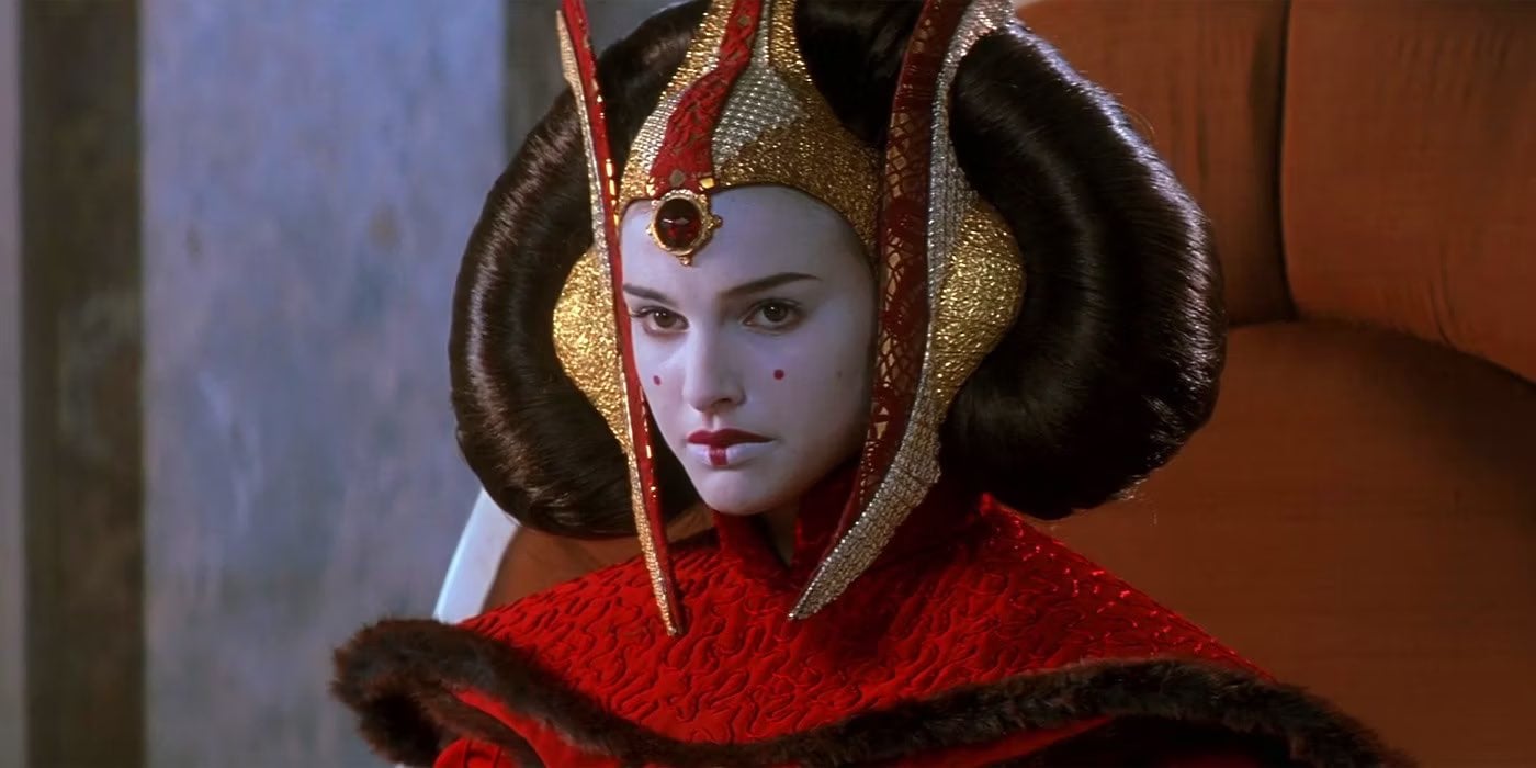 Natalie Portman est Padmé Amidala dans Star Wars 1.