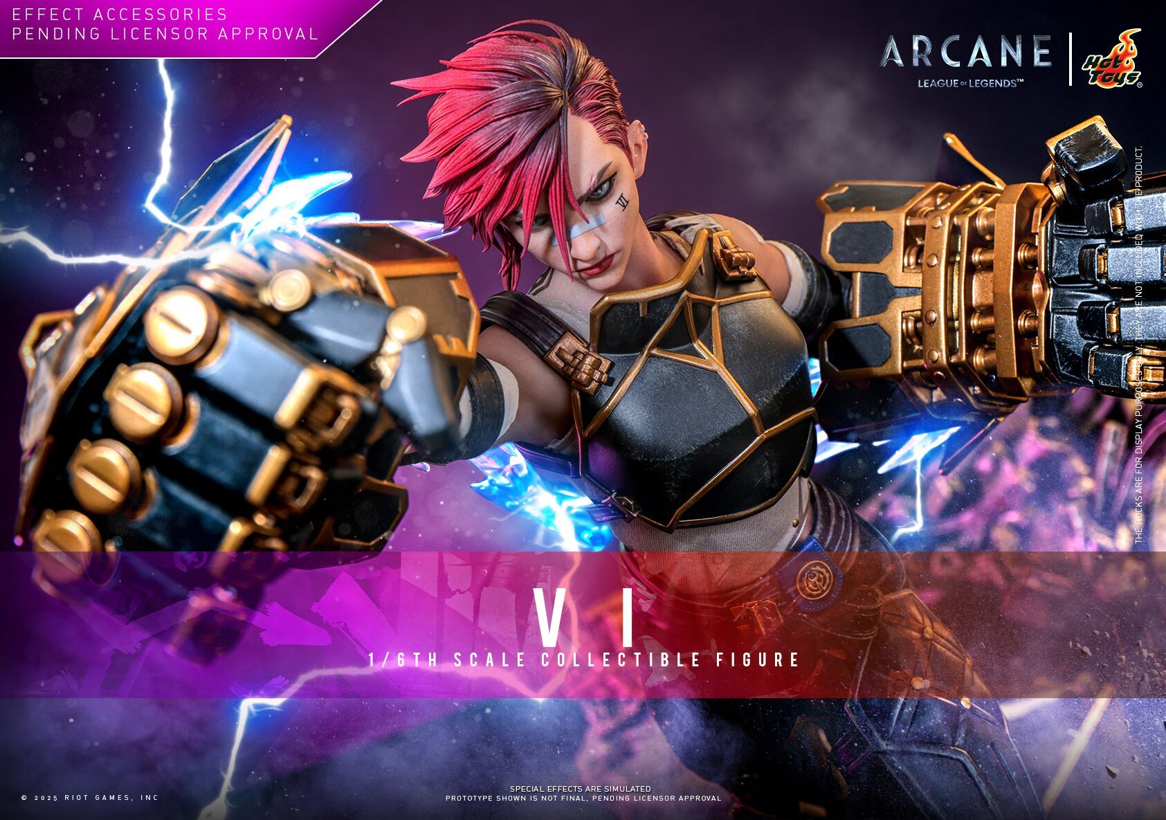 Arcane Saison 2 : Vi figurine Hot Toys.