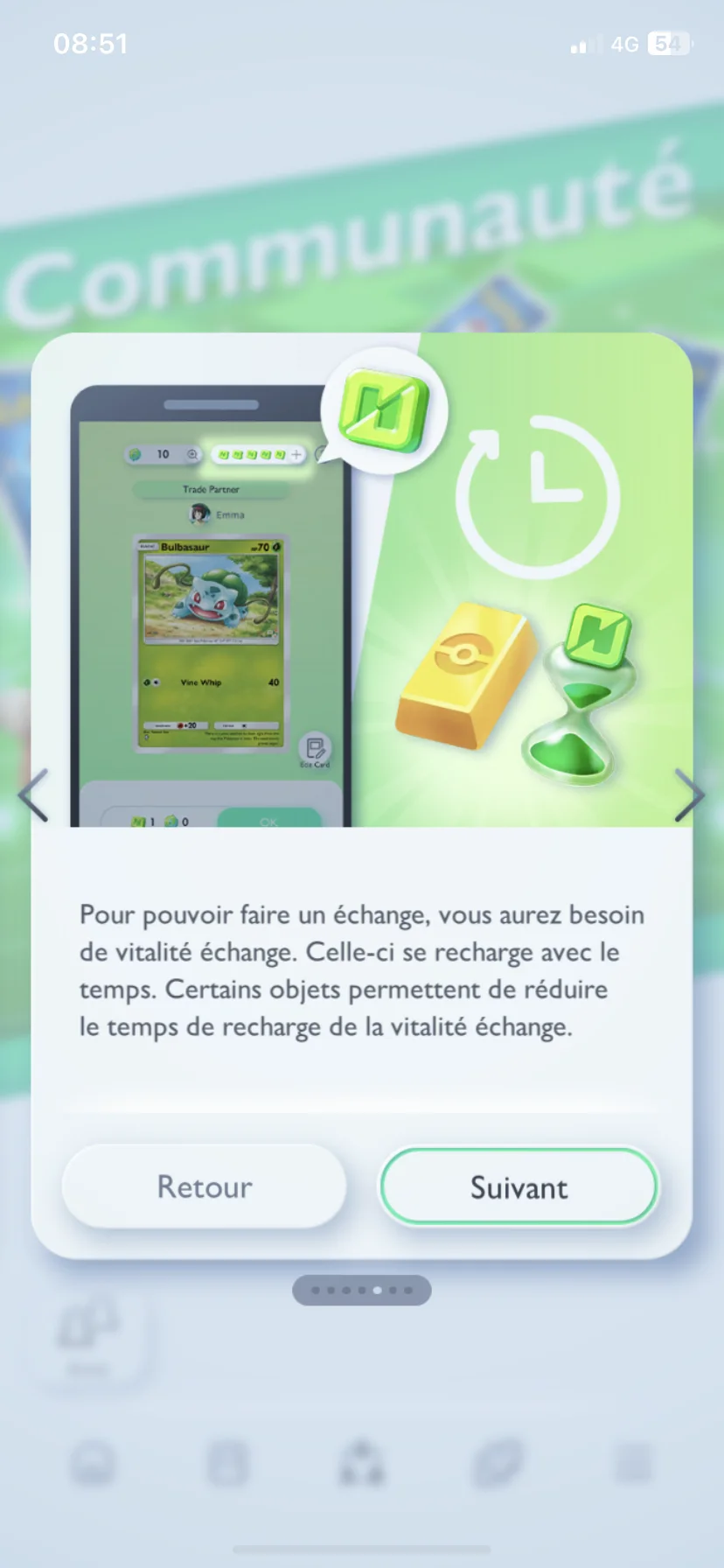 Tuto des échanges dans Pokémon Pocket.