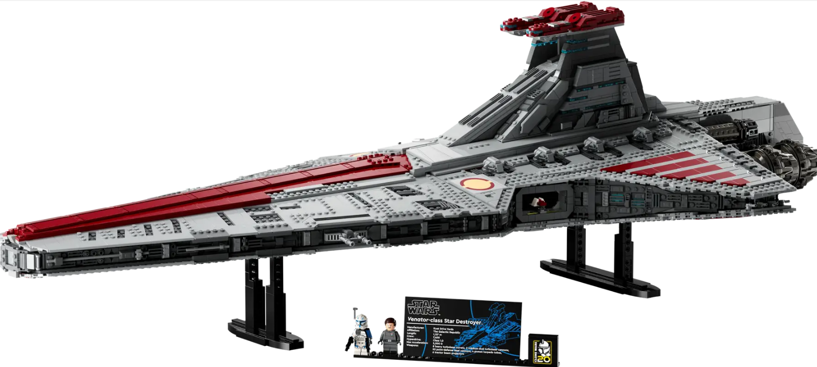 75367 LEGO Star Wars Le croiseur d’assaut de classe Venator de la République image