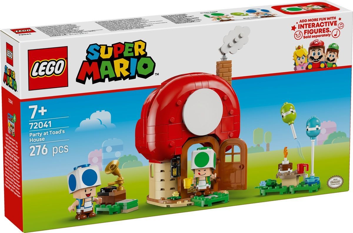 72041 LEGO Super Mario Fête à la maison de Toad image