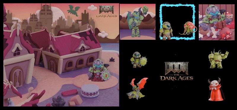 Image de contenus gratuits Doom the Dark Ages pour personnaliser son profil Steam avec des stickers, des avatars animés, un cadre et un mini-profile.
