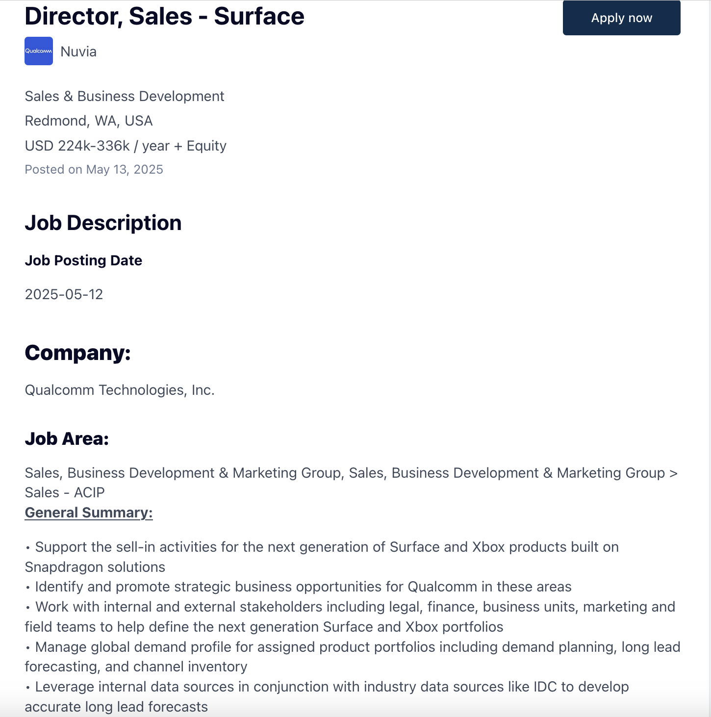 Xbox : Offre d'emploi pour un Director Sales chez Atlantic Bridge.