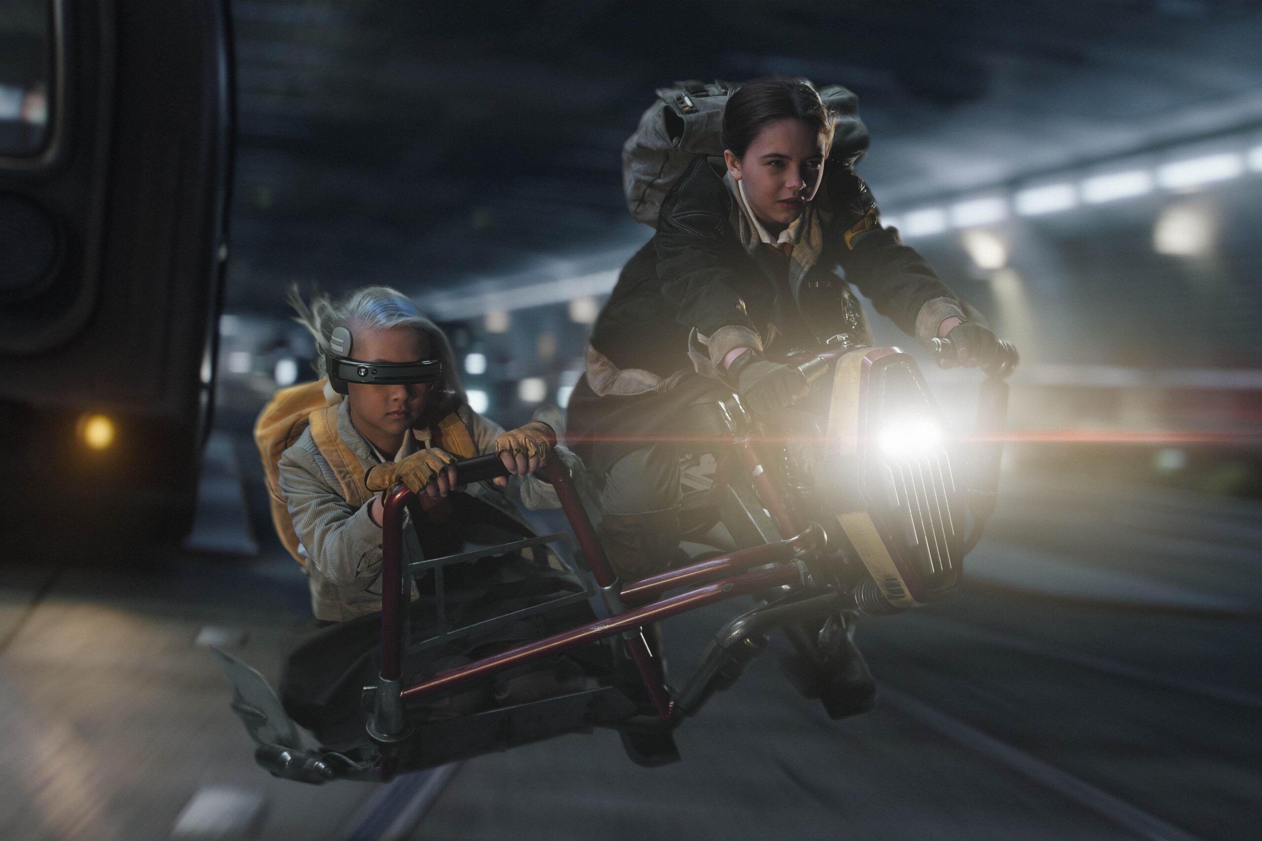 Image de Ryan Kiera Armstrong dans la série Disney+ Star Wars Skeleton Crew.
