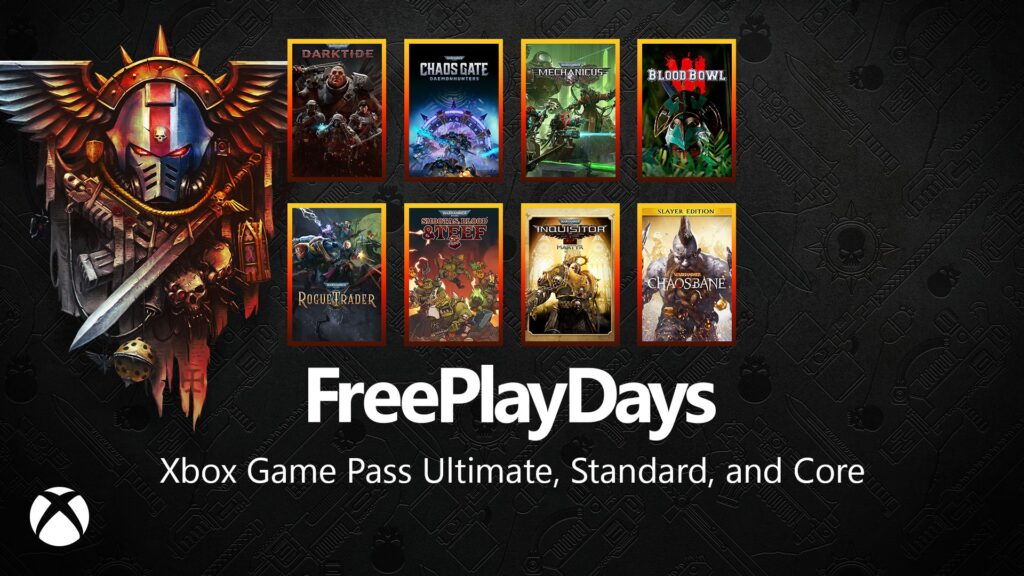 Xbox Game Pass Free Play Days 22-25 mai 2025