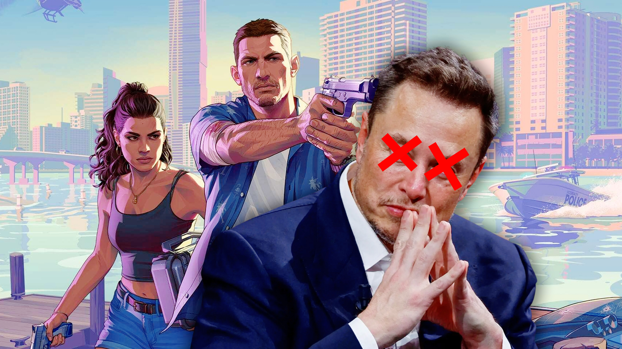 « Ce ne serait pas le premier job à donner à l'IA ? » Le grand patron de GTA 6 headshot Elon Musk après ses déclarations sur le jeu