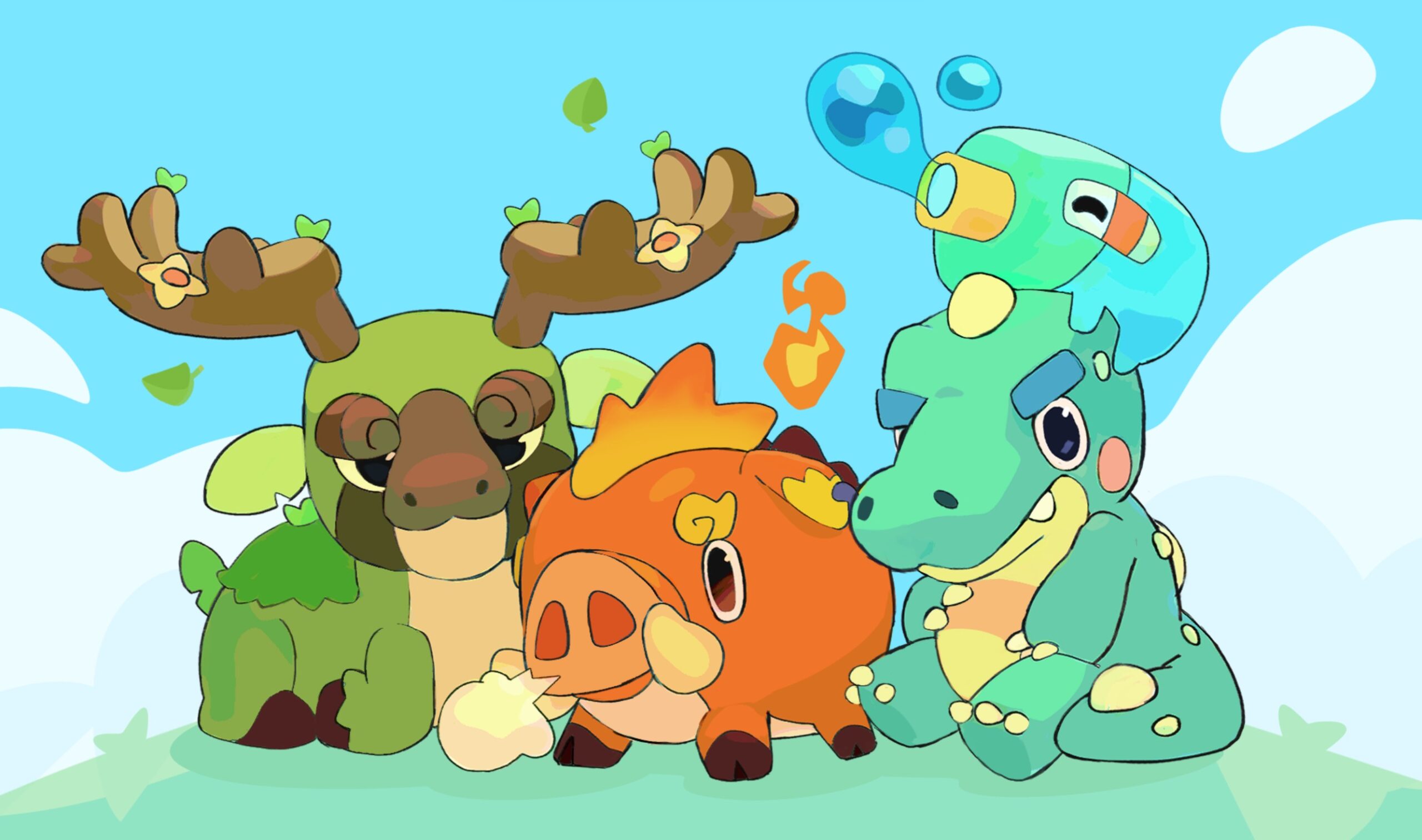 Sakumon, le jeu gratuit entre Pokemon et Animal Crossing qui a cartonné sur Kickstarter, est dispo