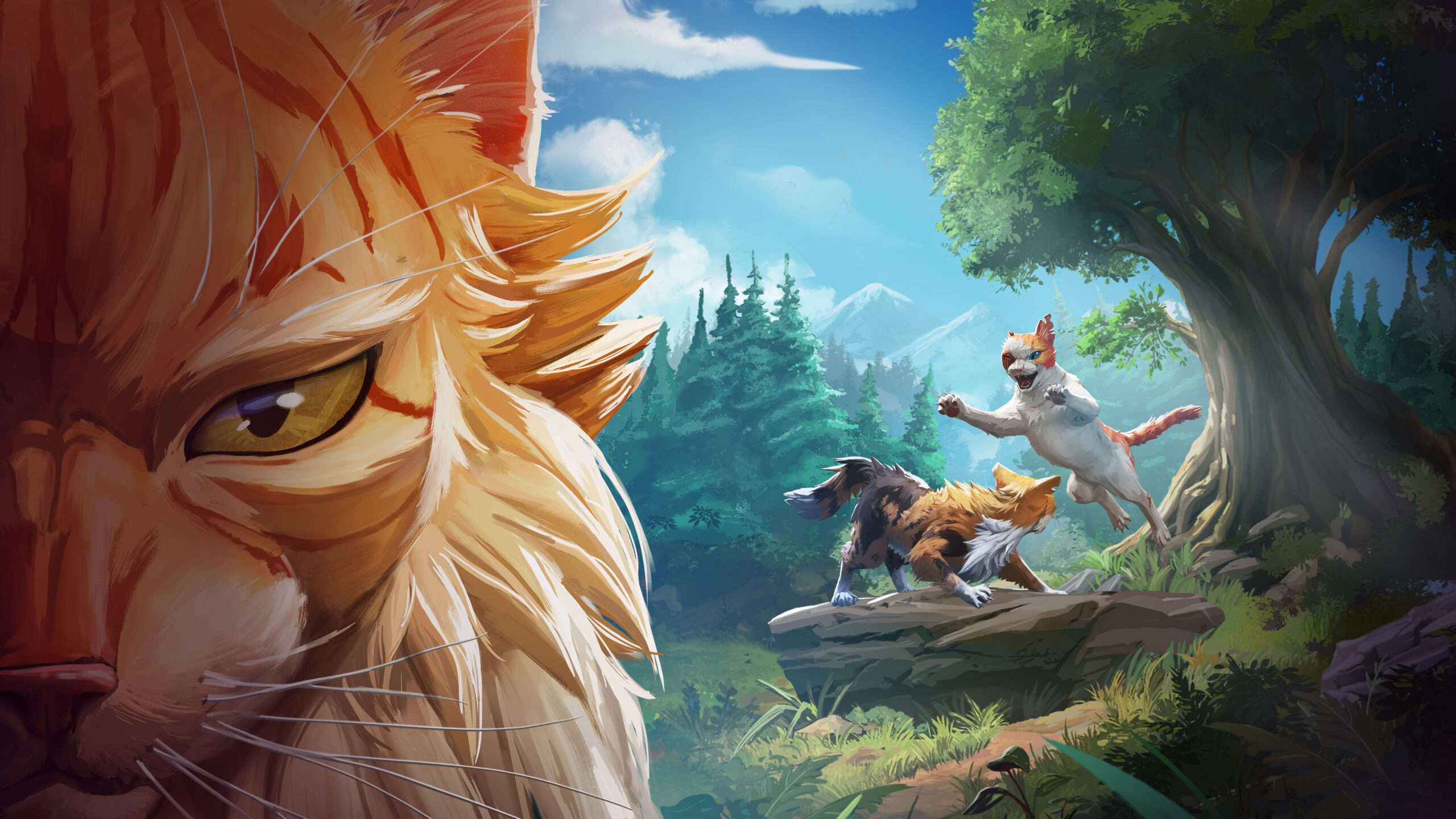 Quand Clair Obscur rencontre Stray, ça donne Warrior Cats Clans of the Forest, un RPG au tour par tour avec des chats