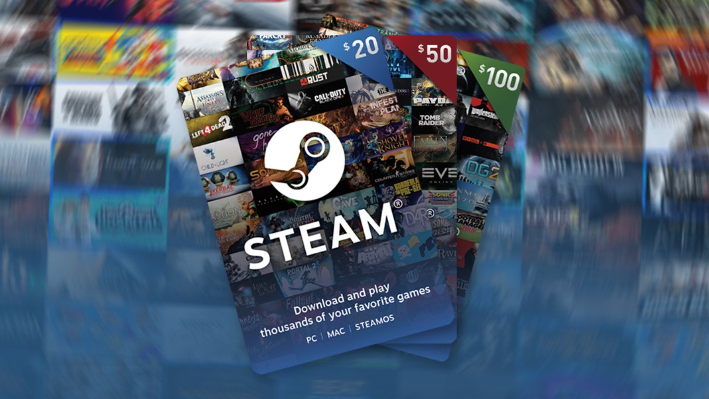 Carte Steam 20€