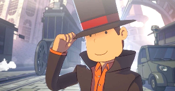  Professeur Layton and The New World of Steam.