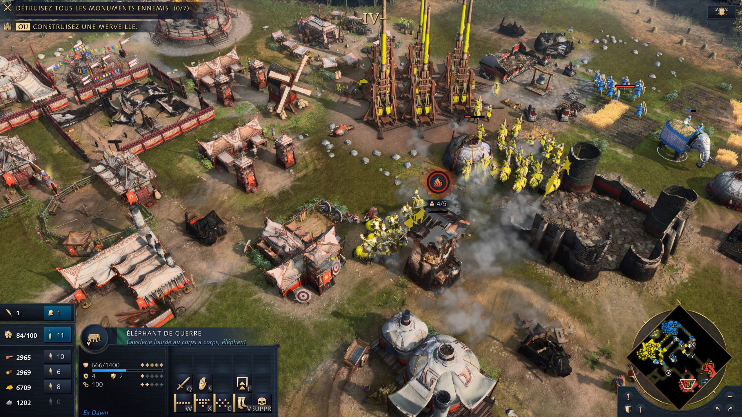 Age of Empires IV : vue gameplay outils 