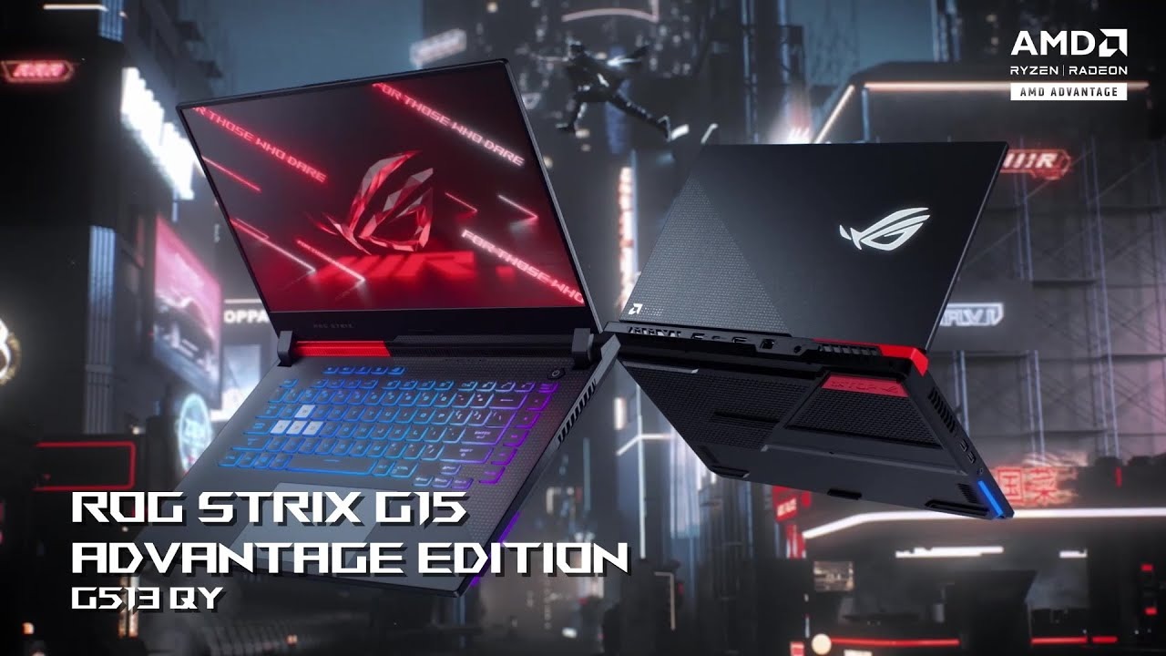 TEST du Laptop Asus ROG Strix G15 Advantage Edition : Du gaming 100% AMD