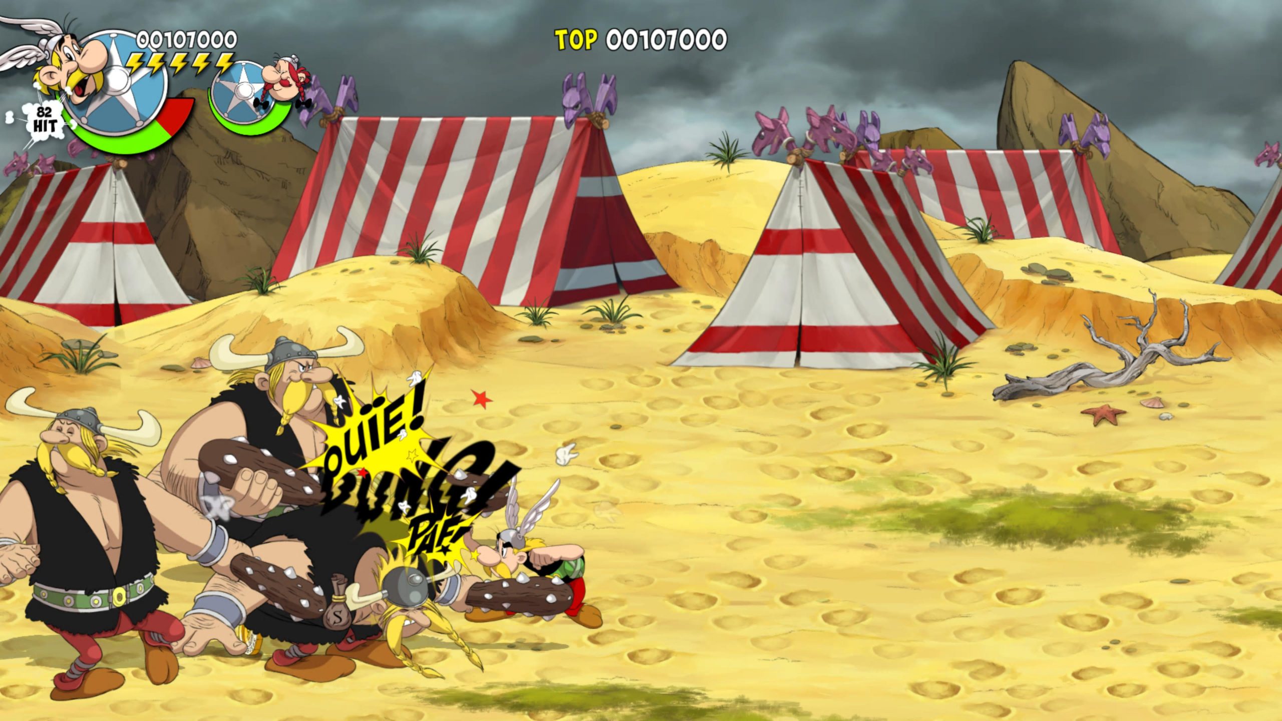 Astérix et Obélix Baffez-les Tous, image de gameplay 