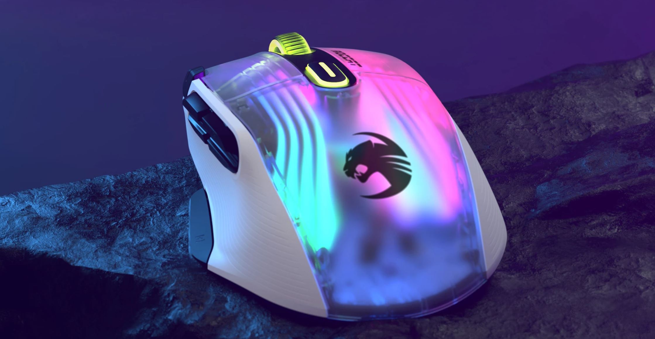 TEST Roccat Kone XP : Une bonne souris, translucide et colorée